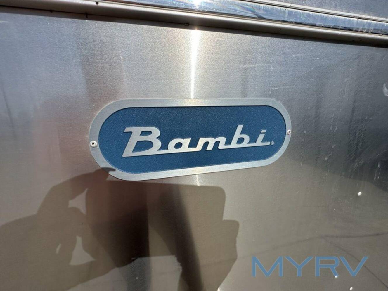 A photo of this 2022 Airstream Bambi 19CB