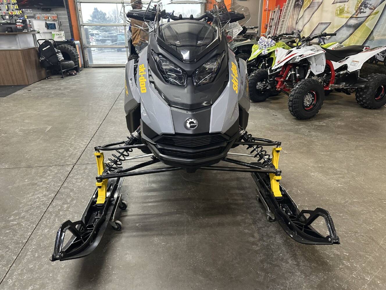 A photo of this 2026 Ski-Doo MXZ Adrenaline 129 850 E-TEC ES Ripsaw 1.25