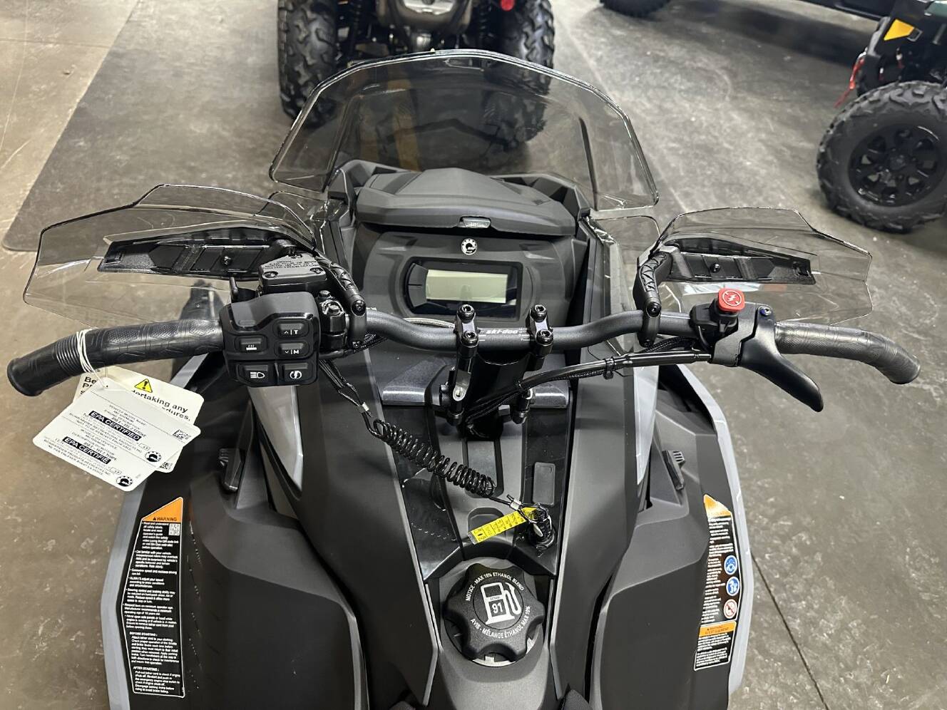 A photo of this 2026 Ski-Doo MXZ Adrenaline 129 850 E-TEC ES Ripsaw 1.25