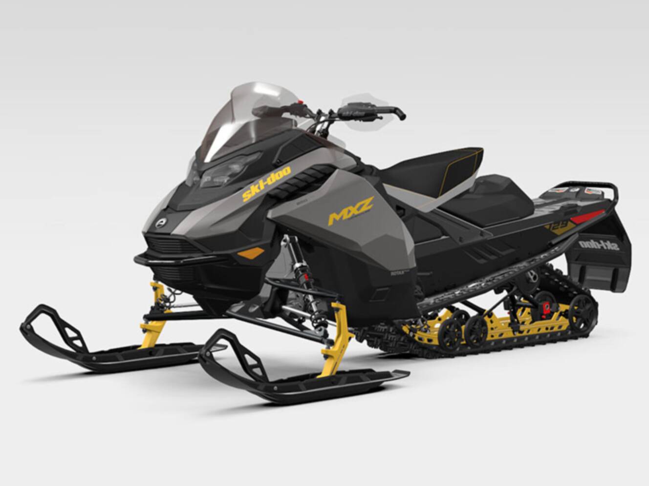 A photo of this 2026 Ski-Doo MXZ Adrenaline 129 850 E-TEC ES Ripsaw 1.25