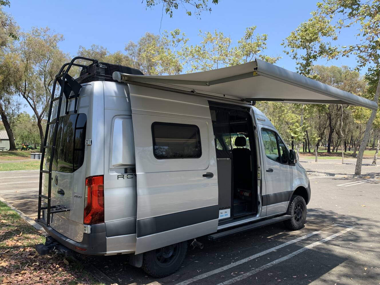 A photo of this 2022 Winnebago REVEL 44E