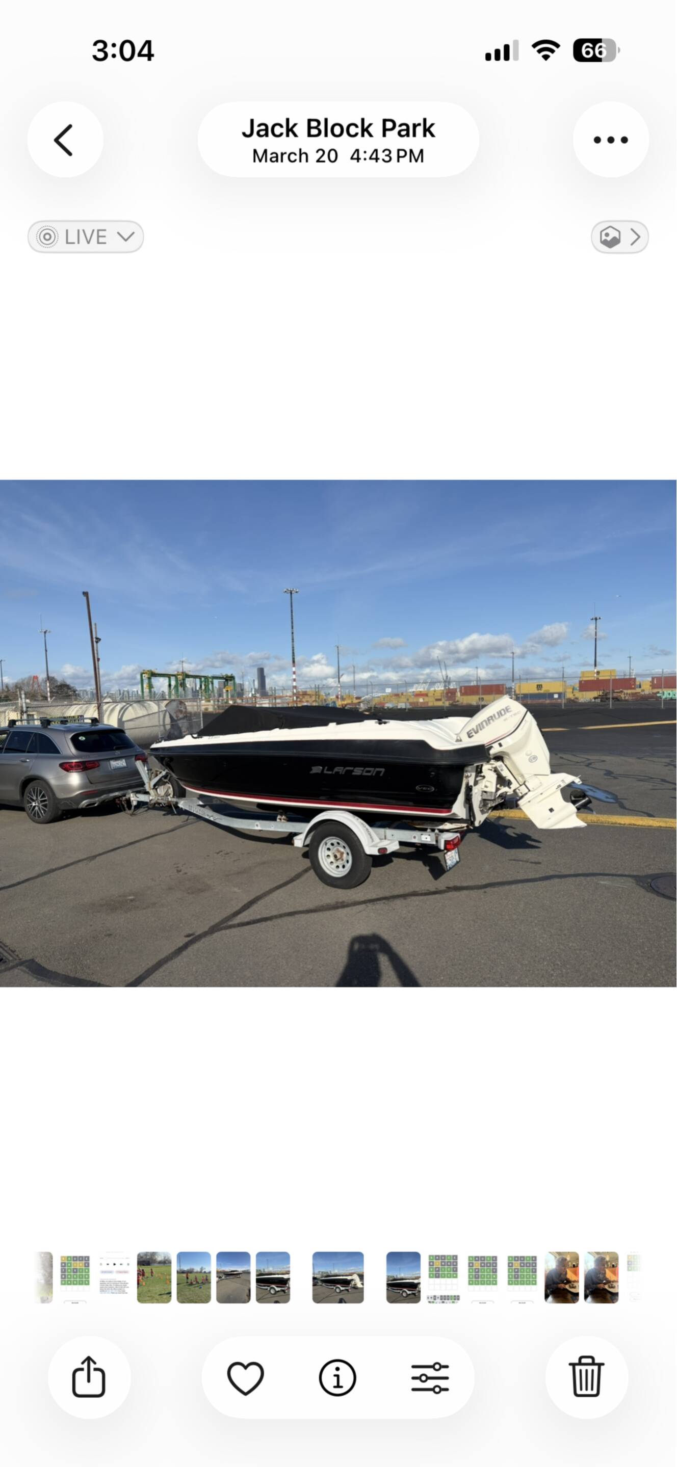 A photo of this 2015 Larson 180
