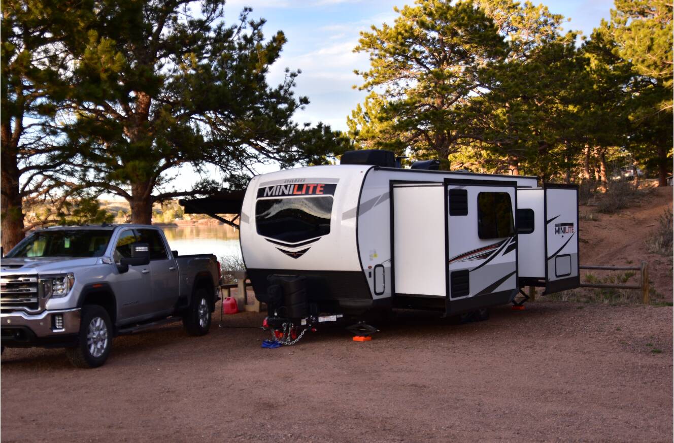 A photo of this 2022 Forest River ROCKWOOD MINI LITE 2516S