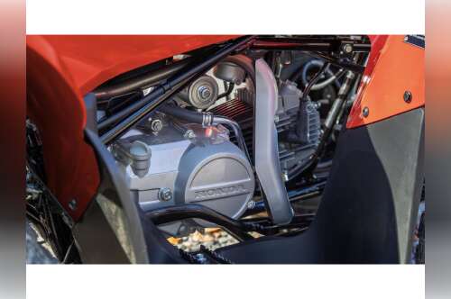 2025 Honda TRX90X in orange CA