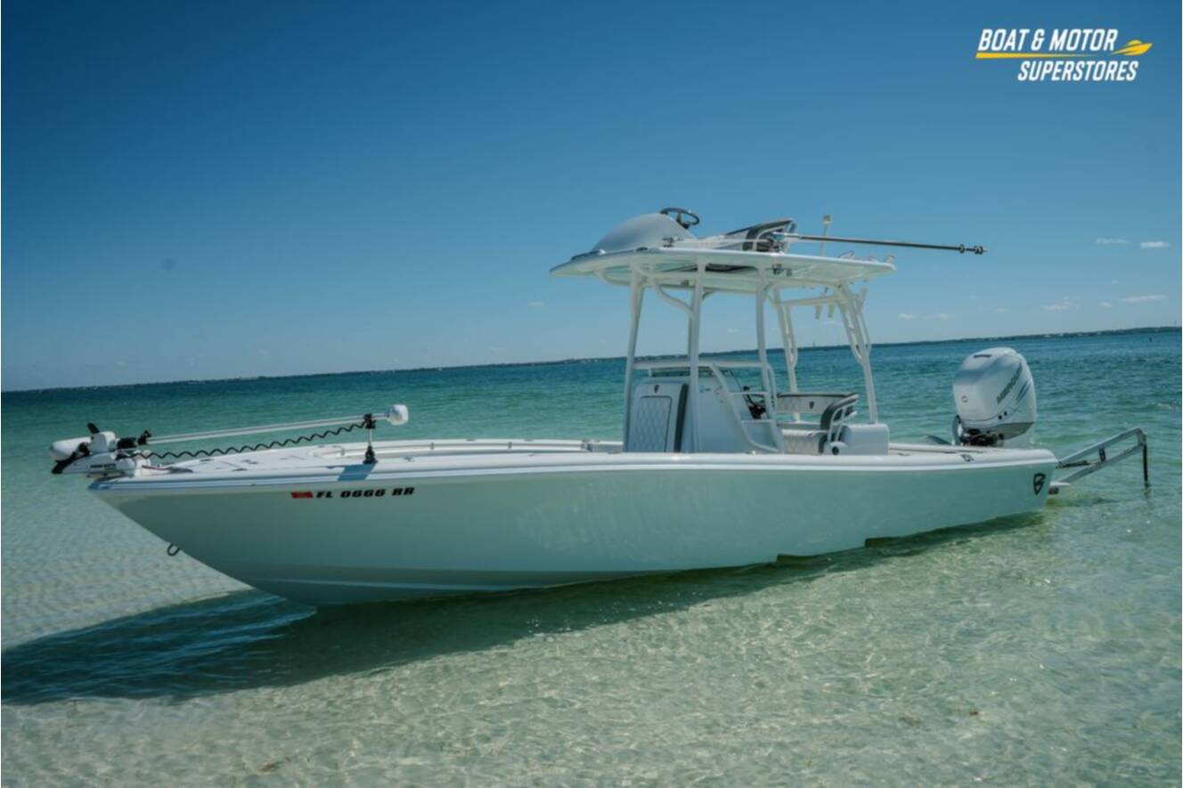 A photo of this 2018 Barker Boatworks 26 Open