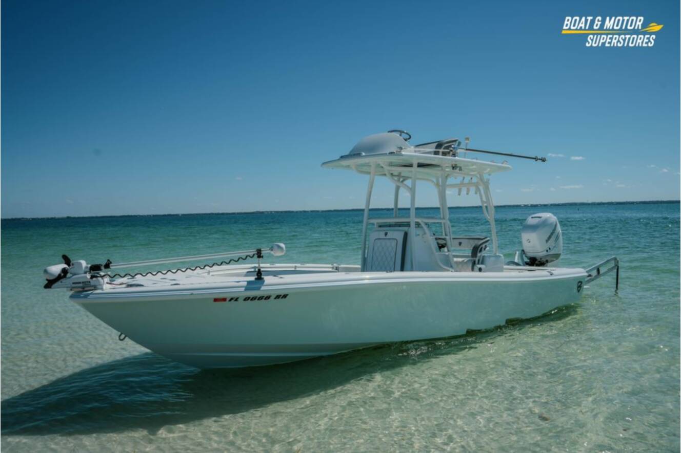 A photo of this 2018 Barker Boatworks 26 Open