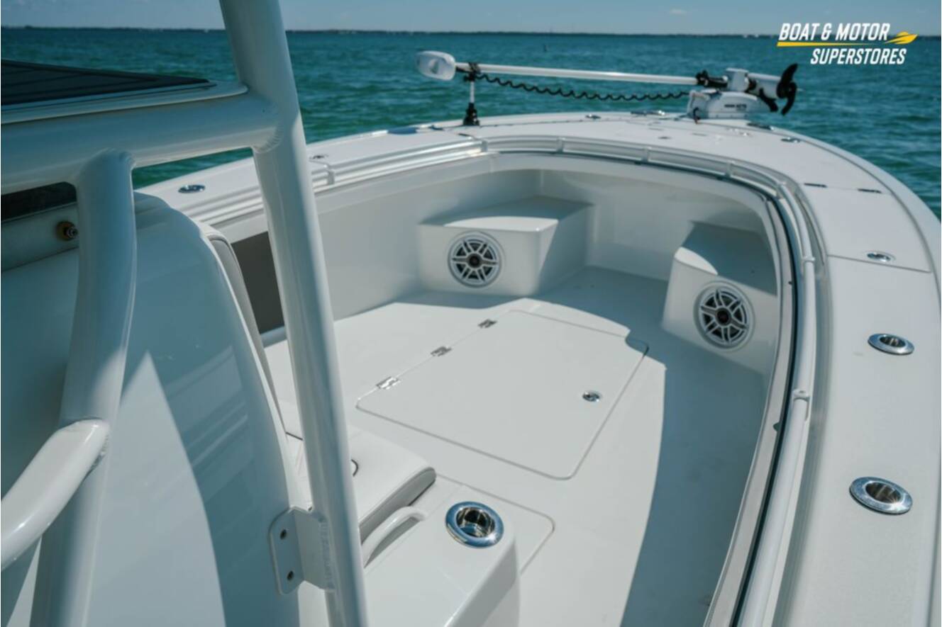 A photo of this 2018 Barker Boatworks 26 Open