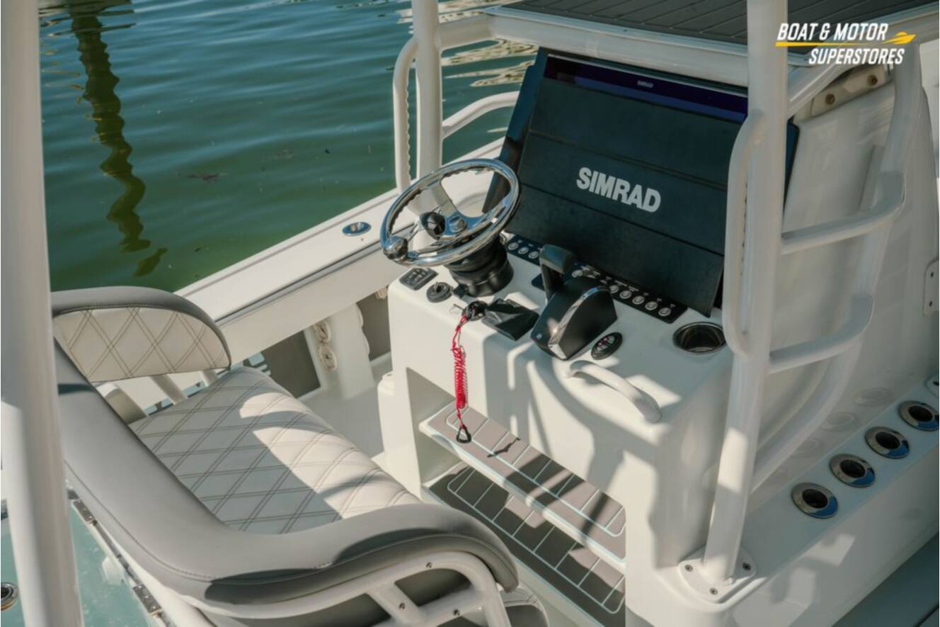 A photo of this 2018 Barker Boatworks 26 Open
