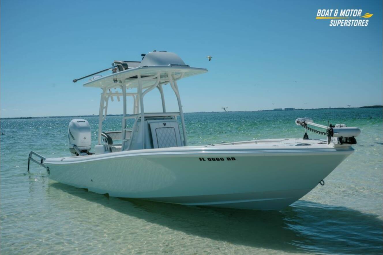 A photo of this 2018 Barker Boatworks 26 Open