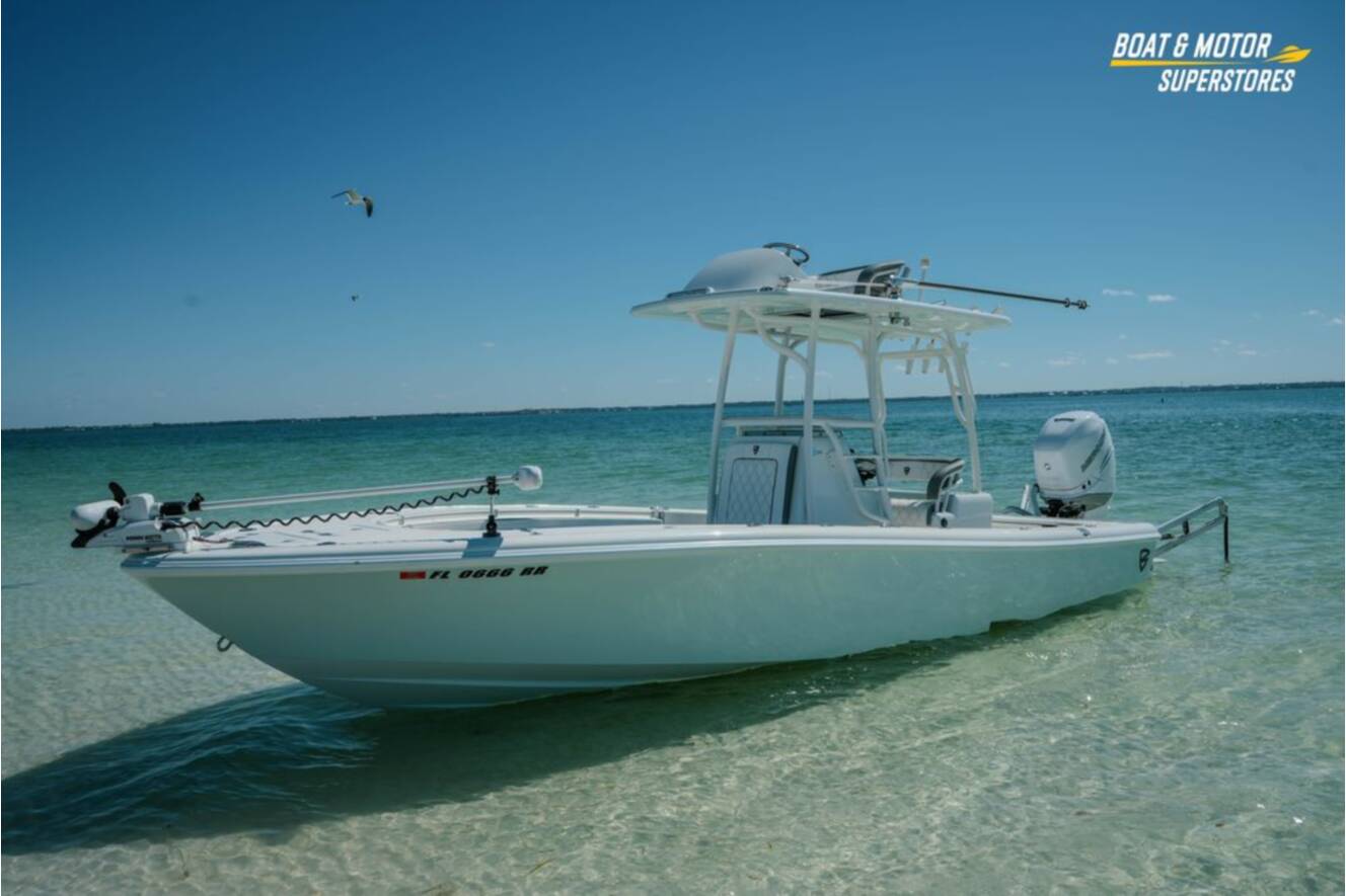 A photo of this 2018 Barker Boatworks 26 Open