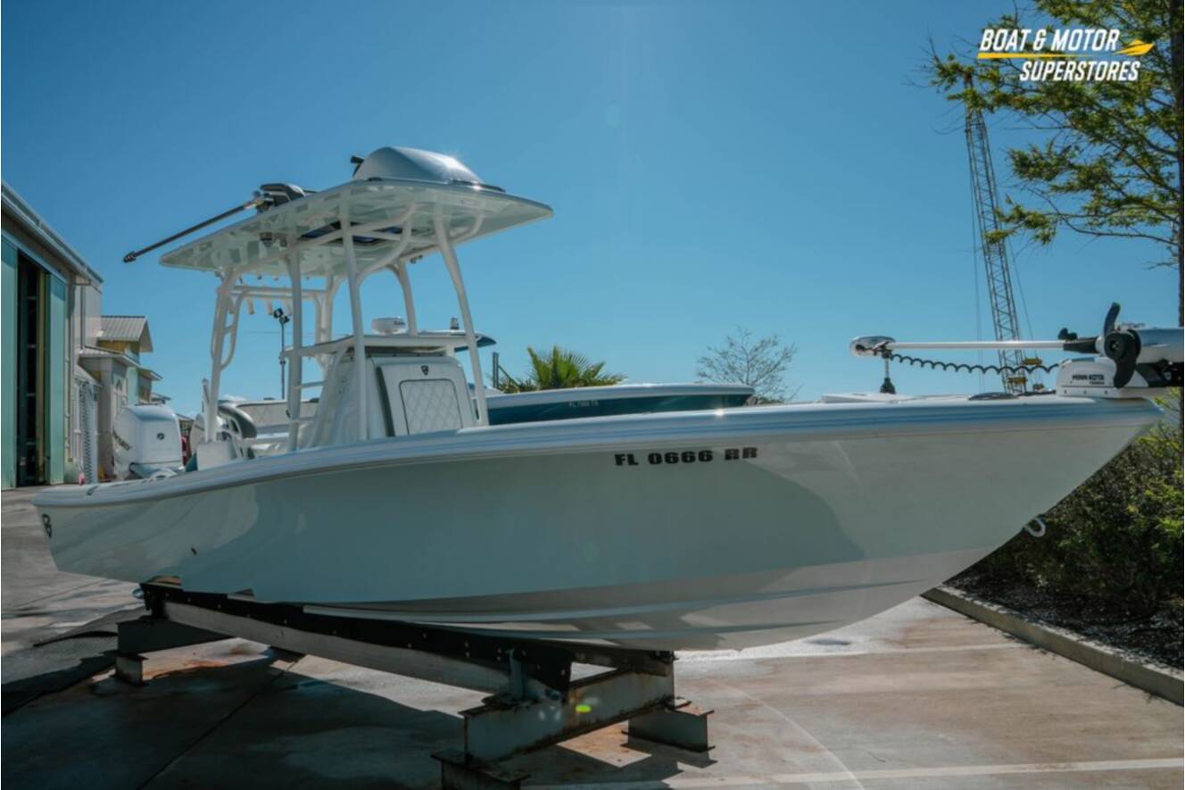 A photo of this 2018 Barker Boatworks 26 Open