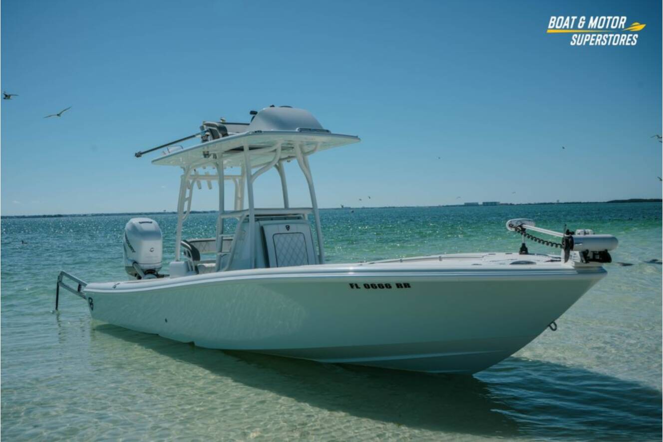 A photo of this 2018 Barker Boatworks 26 Open