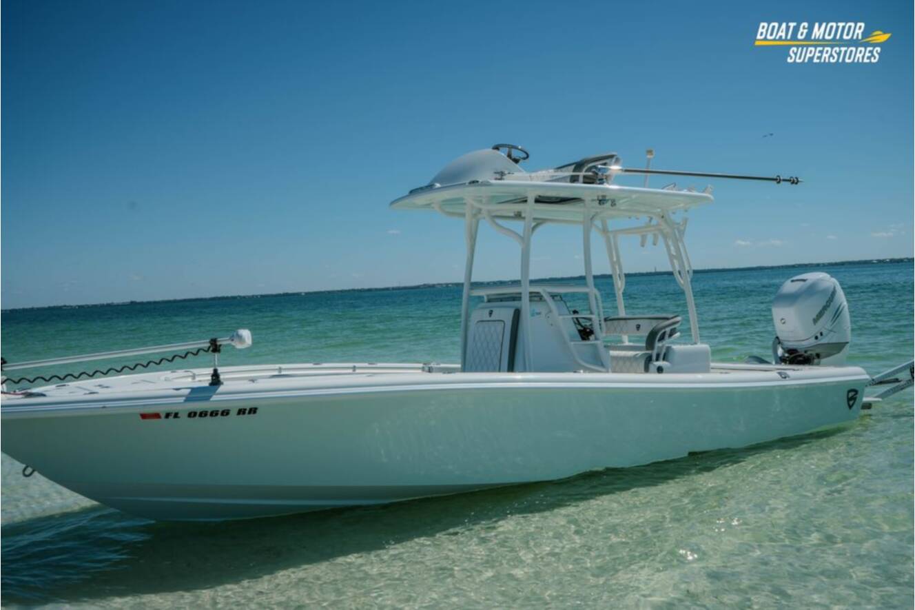 A photo of this 2018 Barker Boatworks 26 Open