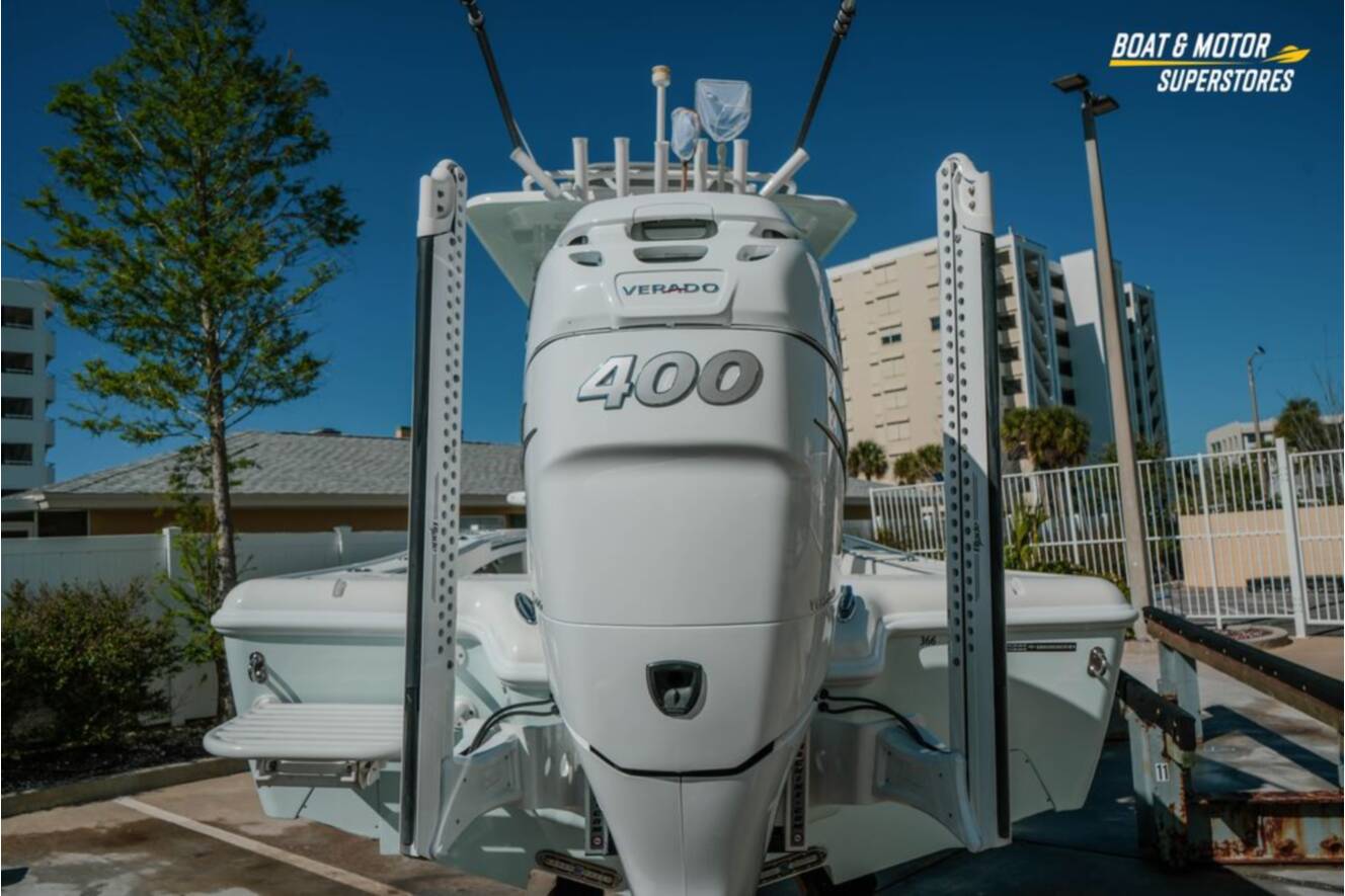 A photo of this 2018 Barker Boatworks 26 Open