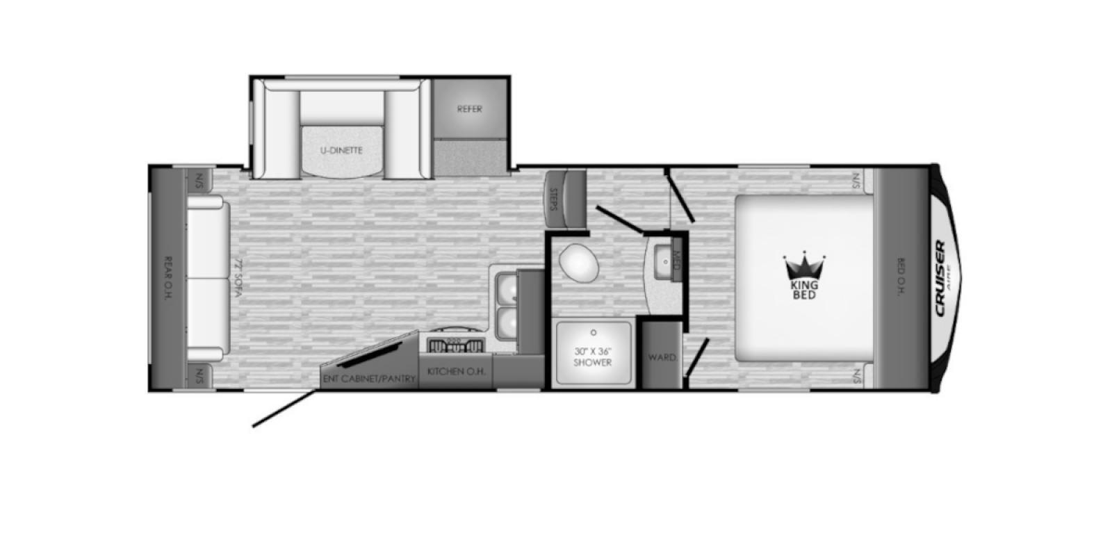 2019 Crossroads Cruiser Aire 24RL CR24RL in frankfort IL