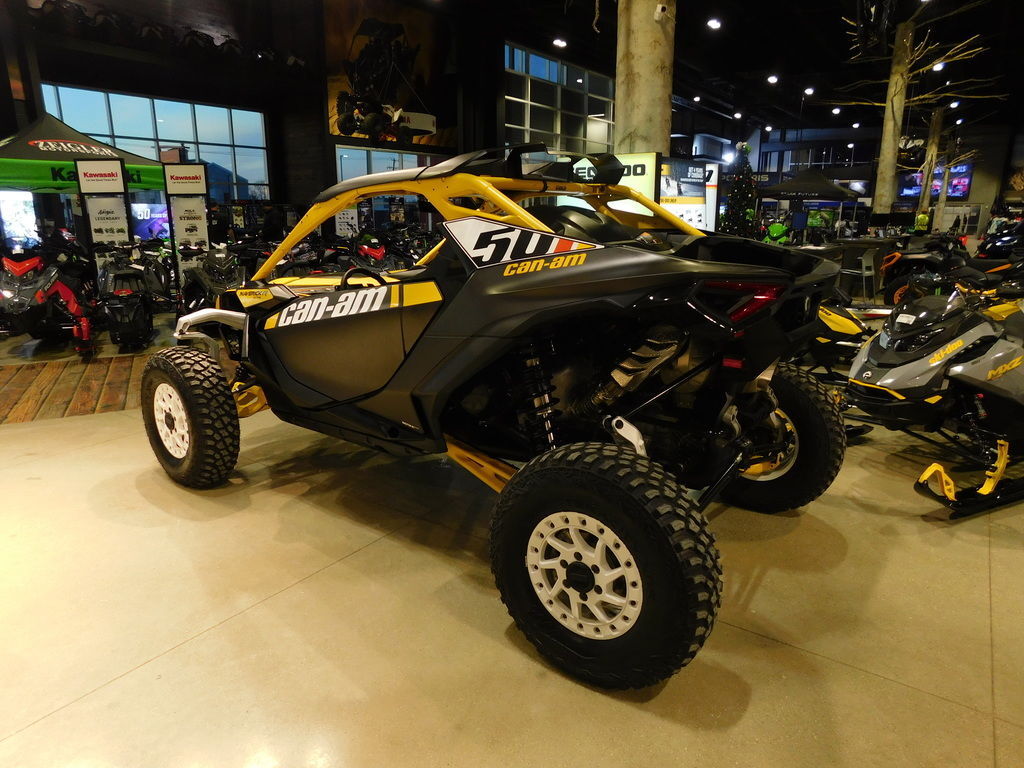 New 2024 Can-Am Maverick R Carbon Black & Neo Yellow X Rs For Sale