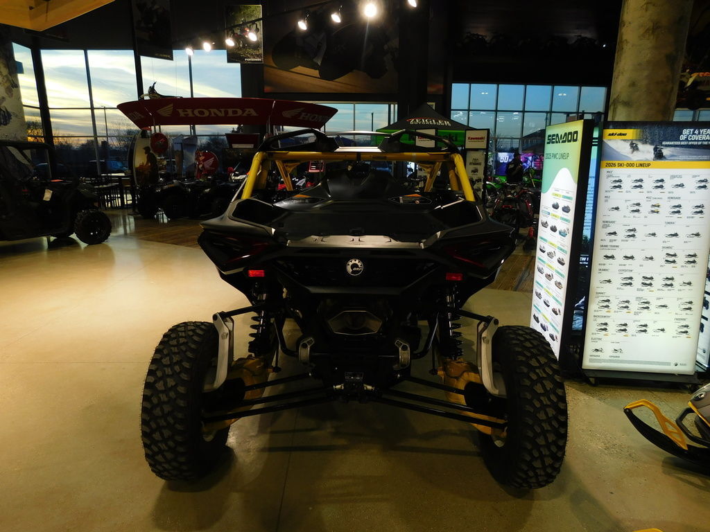 New 2024 Can-Am Maverick R Carbon Black & Neo Yellow X Rs For Sale