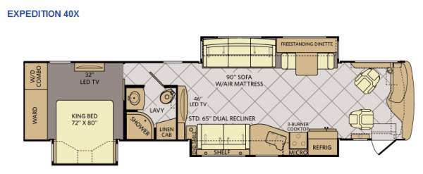 2014 Fleetwood Rv Expedition 40X in huntsville AL