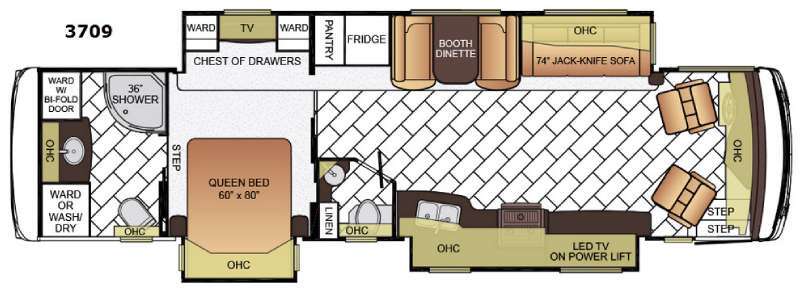 2016 Newmar Ventana LE 3709 in comfort TX