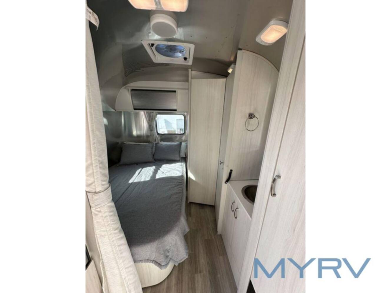 A photo of this 2022 Airstream Bambi 19CB