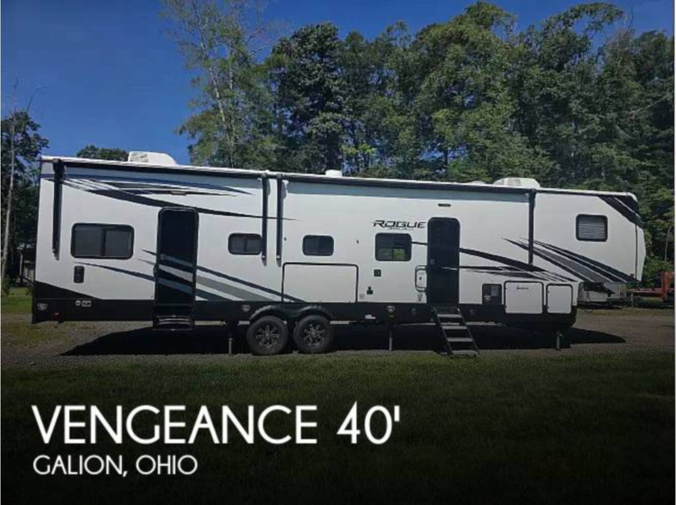 A photo of this 2022 Forest River Vengeance Rogue Armored 4007V