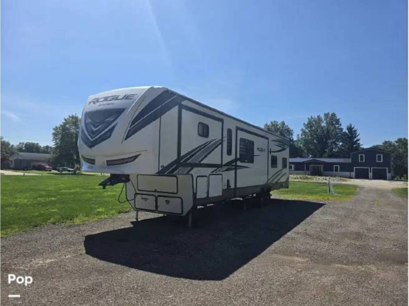 A photo of this 2022 Forest River Vengeance Rogue Armored 4007V
