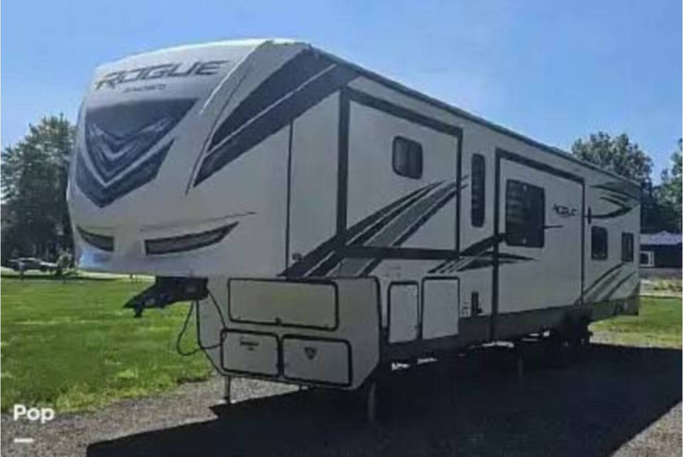 A photo of this 2022 Forest River Vengeance Rogue Armored 4007V