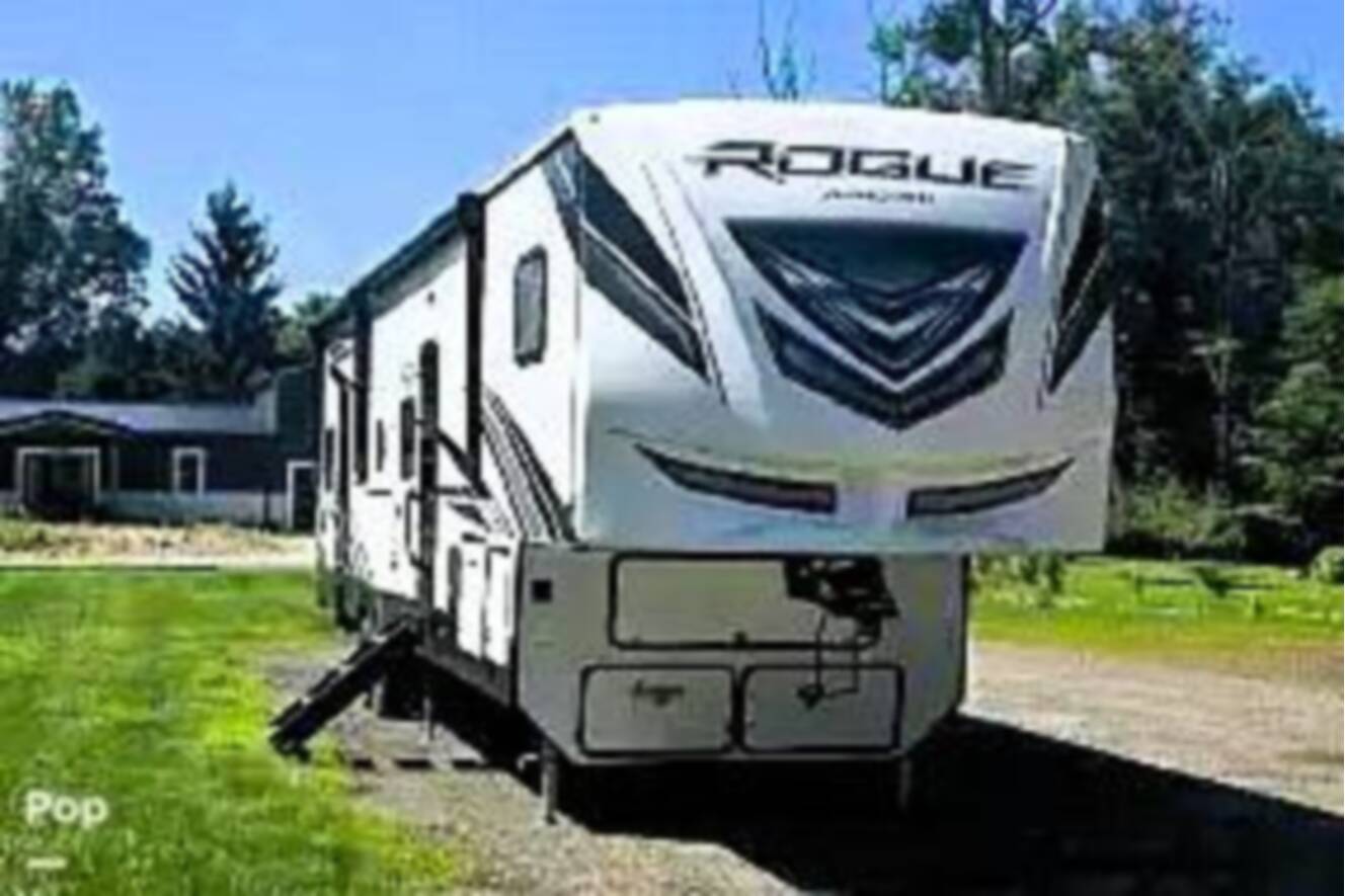 A photo of this 2022 Forest River Vengeance Rogue Armored 4007V