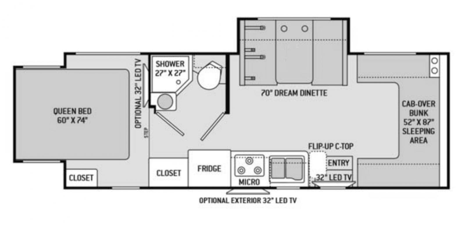2017 Thor Four Winds Sprinter 24HL in deforest WI