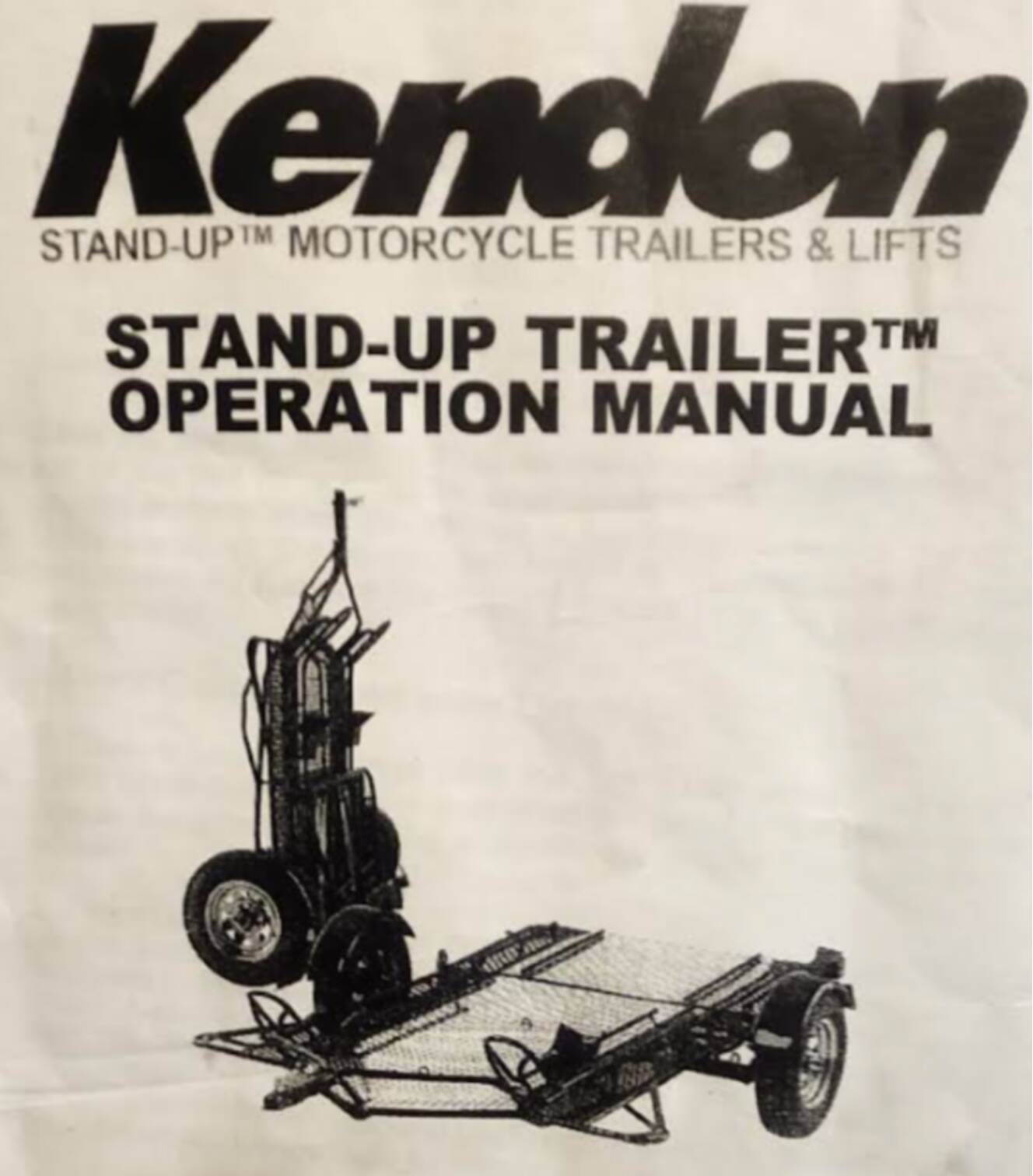 A photo of this 2007 Kendon 2 RAIL TRAILER