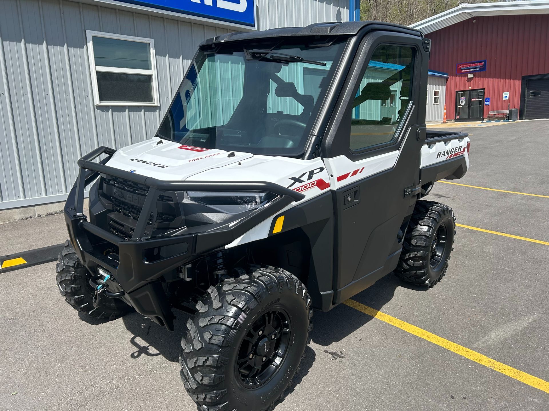 White Polaris Ranger Xp 1000 Trail Boss Four Wheelers For Sale
