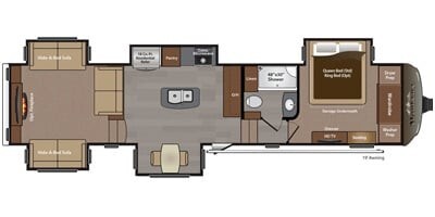 2015 Keystone MONTANA 3791RD in huachuca city AZ