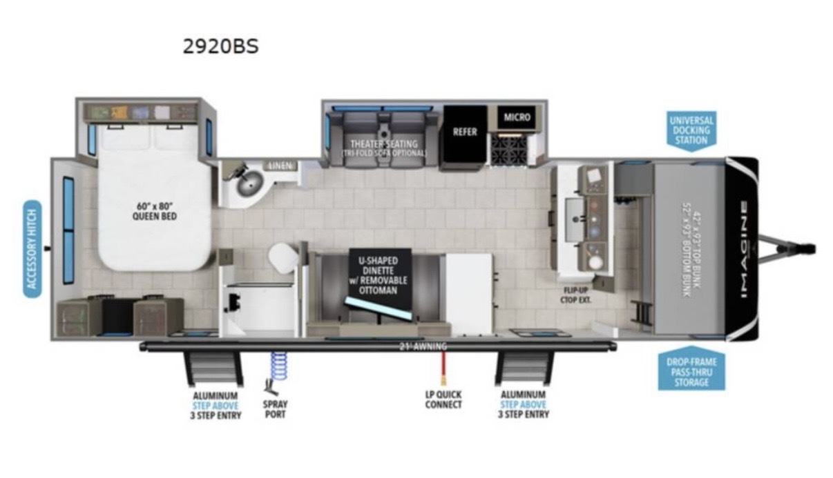 2024 Grand Design IMAGINE 2920BS in dover AR