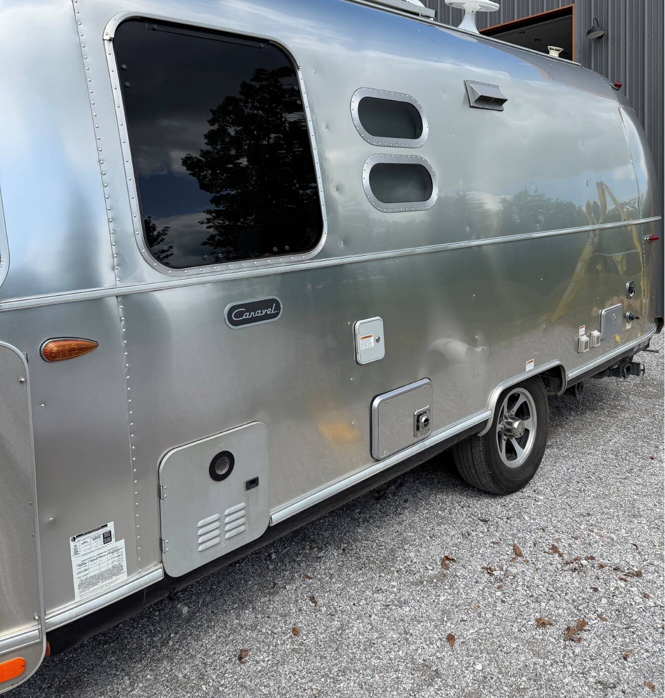 A photo of this 2021 Airstream CARAVEL 22FB