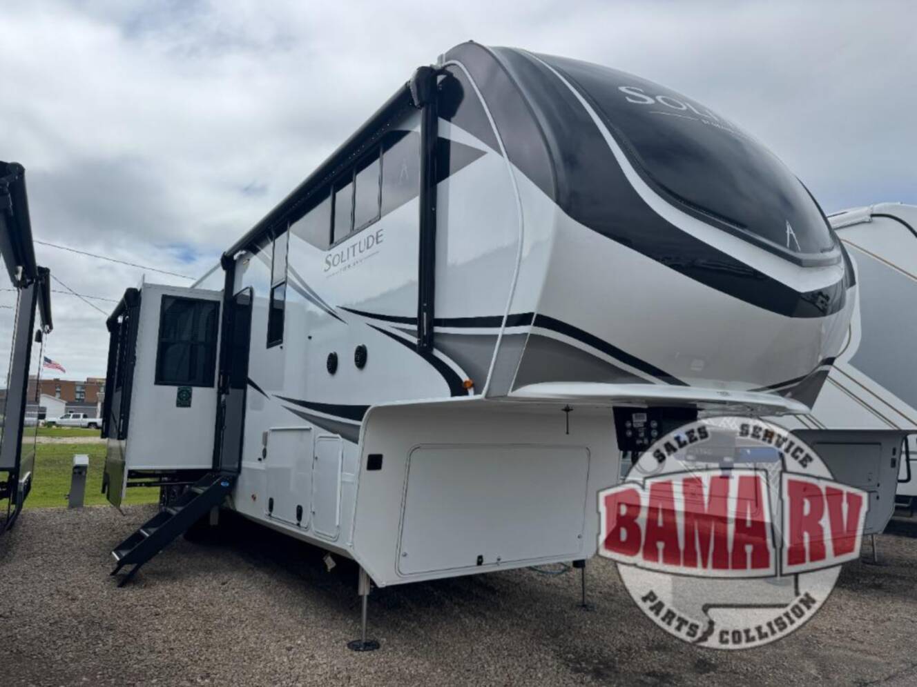 A photo of this 2026 Grand Design Solitude 414LJMJ