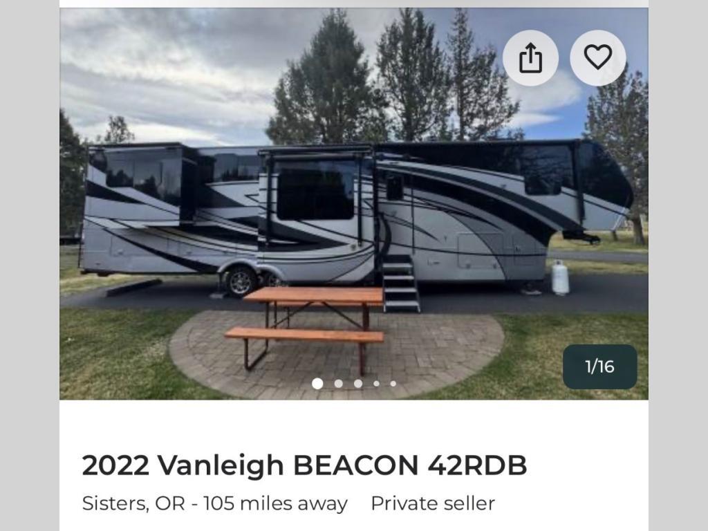 2022 Vanleigh Rv Beacon 42RDB in eugene OR