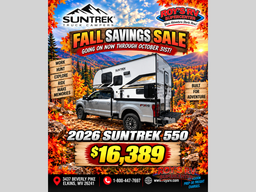 2026 Sunset Park Rv Sun Trek 550 RV