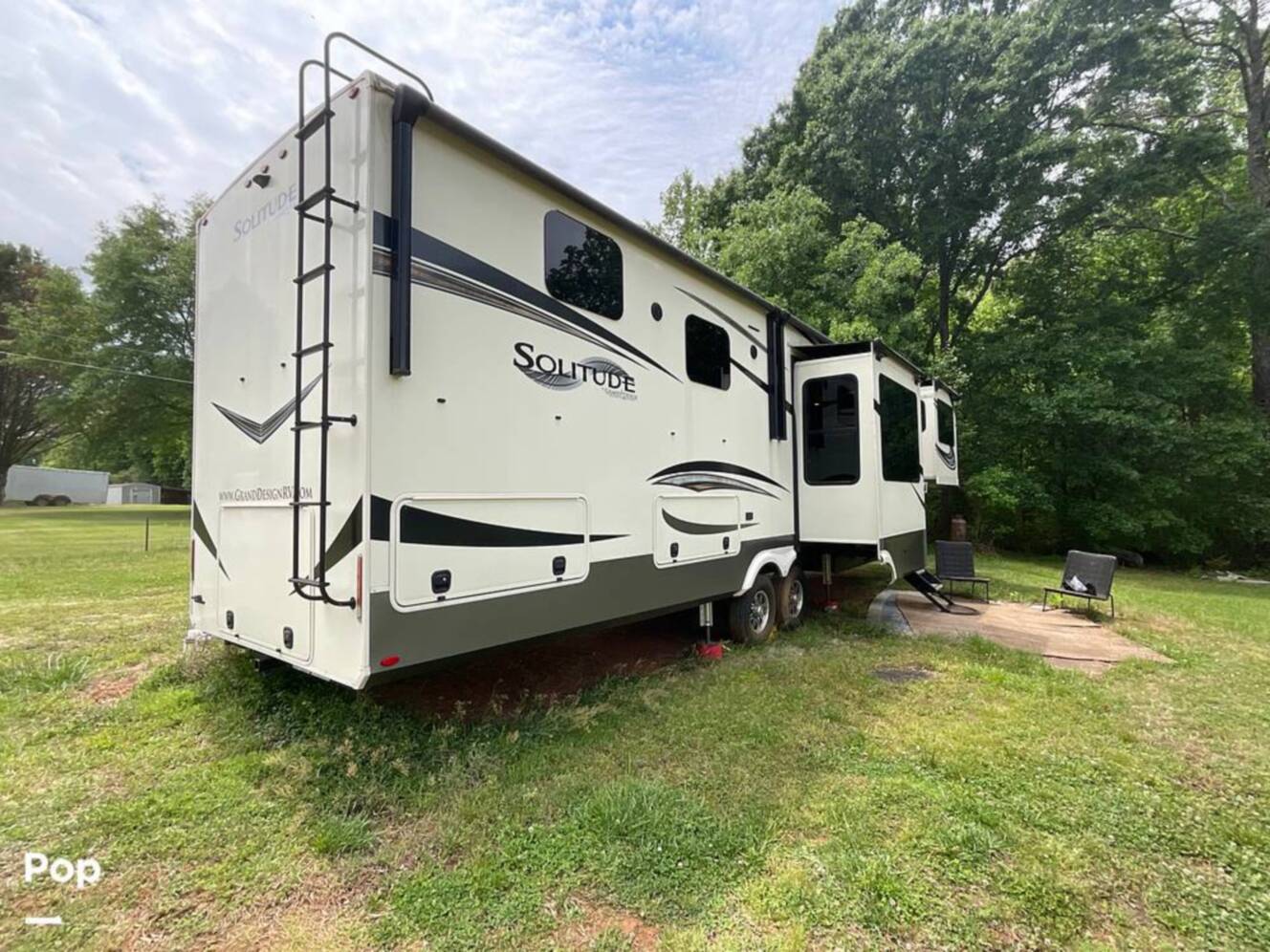 A photo of this 2021 Grand Design Solitude 380FL-R