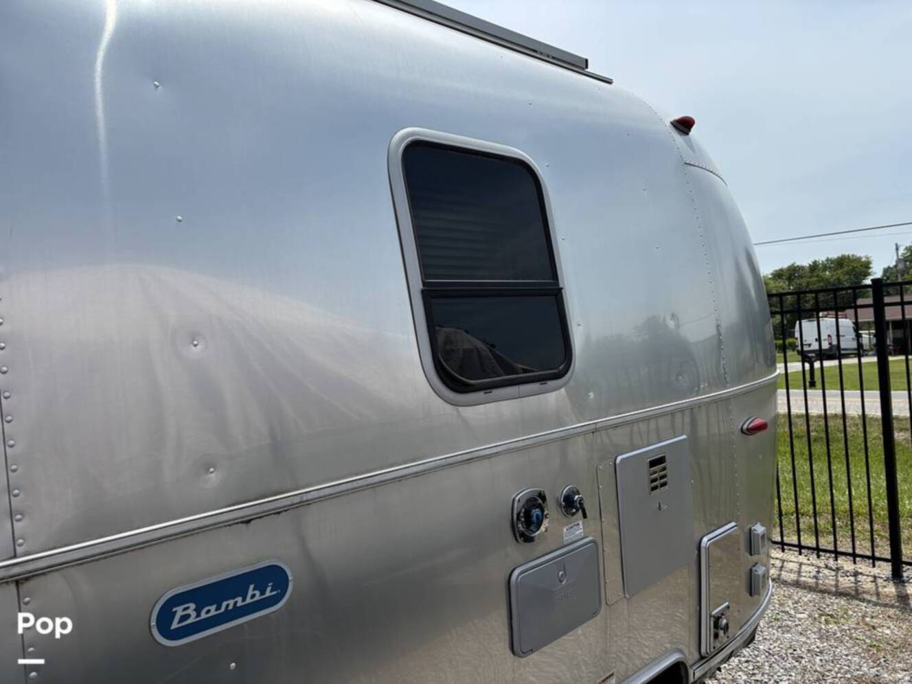 A photo of this 2020 Airstream Bambi 16RB
