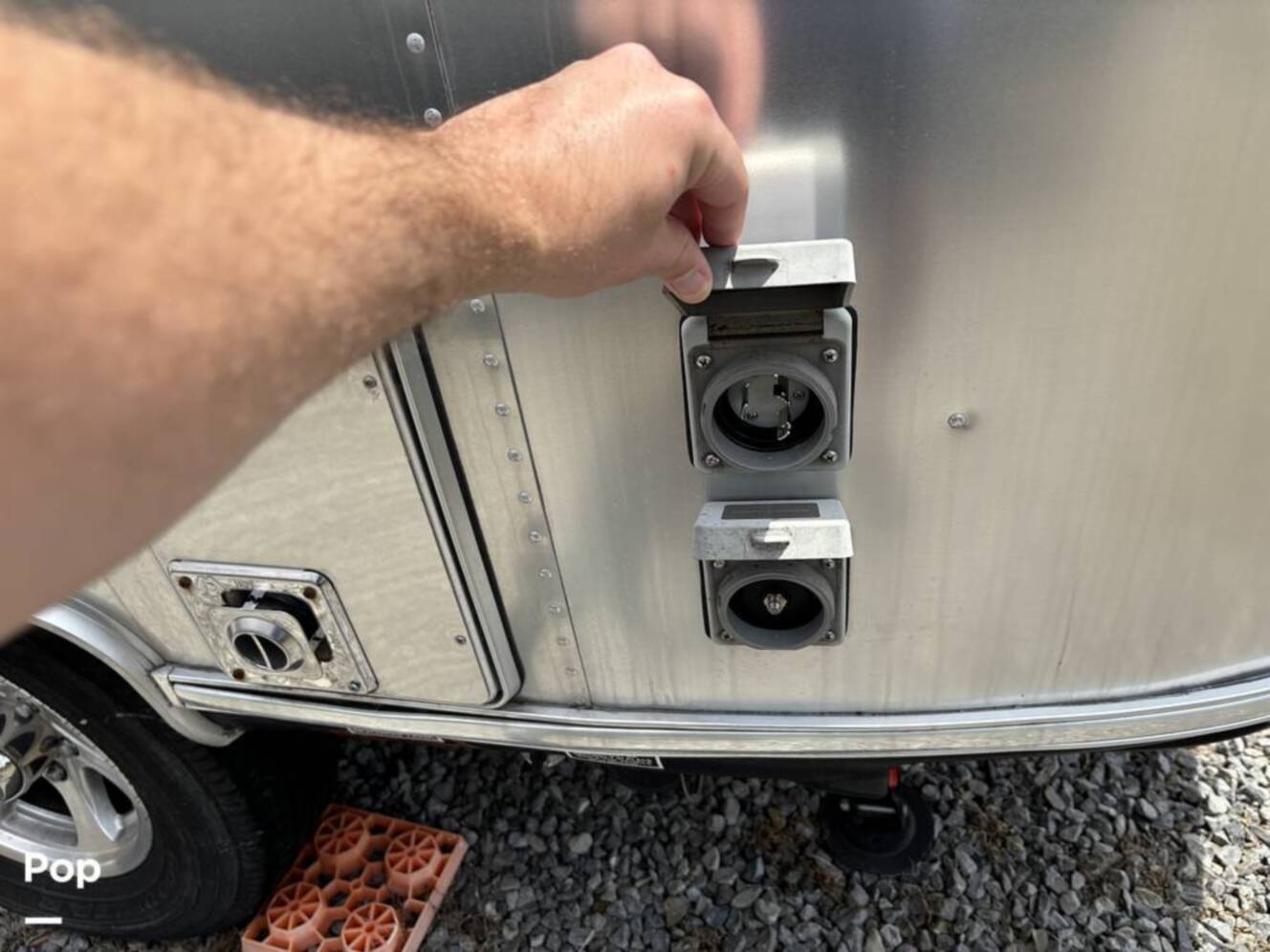 A photo of this 2020 Airstream Bambi 16RB