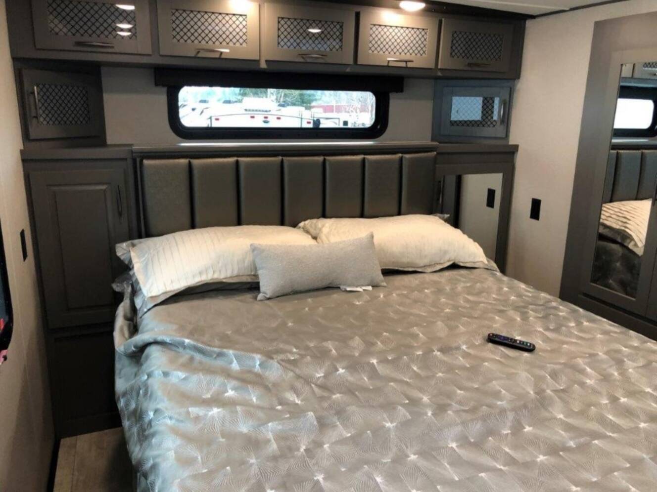 A photo of this 2021 Grand Design MOMENTUM M-CLASS 376TH