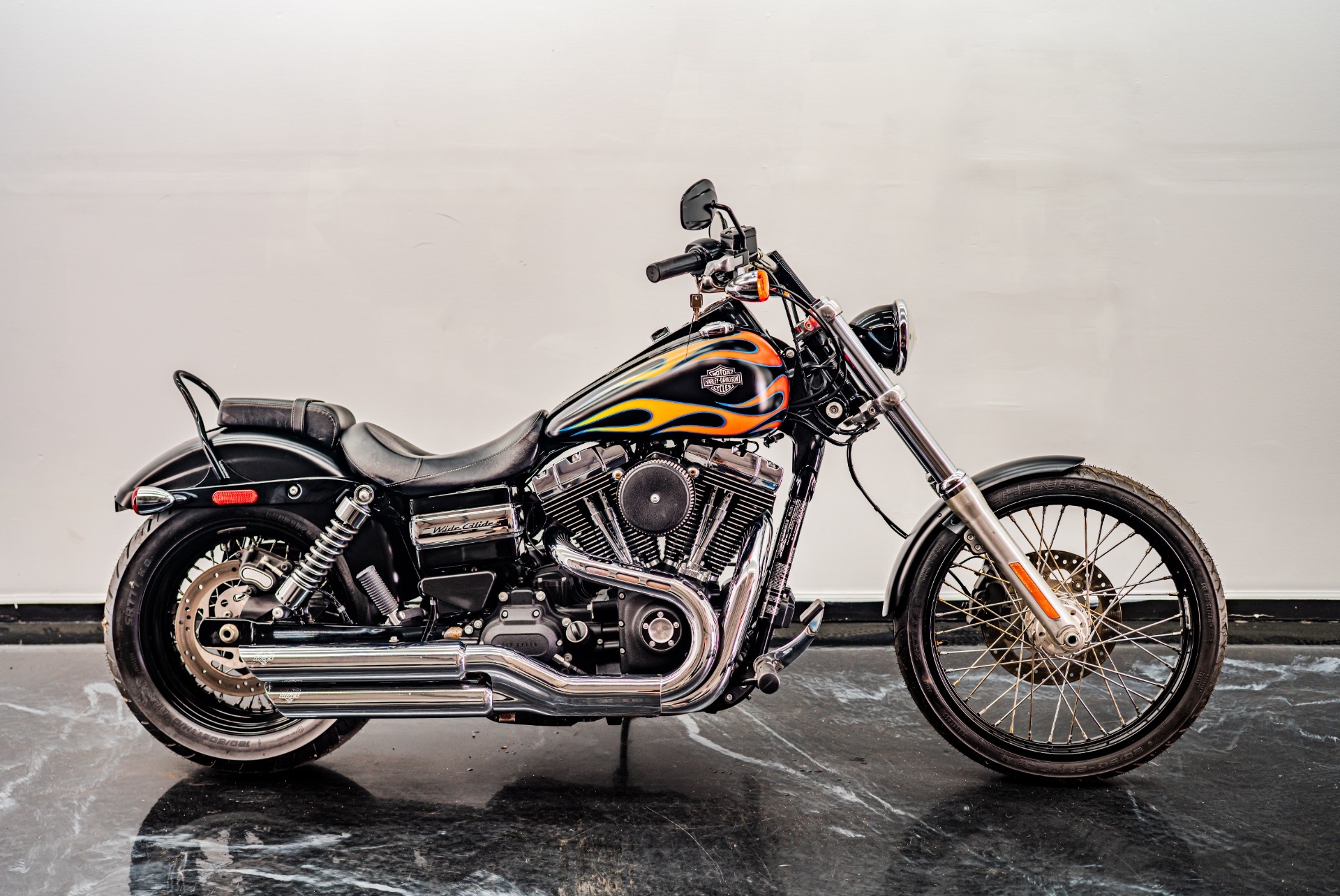 Black Harley-Davidson Dyna Wide Glide Motorcycles For Sale - Cycle
