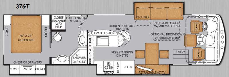 2014 Thor Motor Coach Challenger M-37gt in phoenix AZ