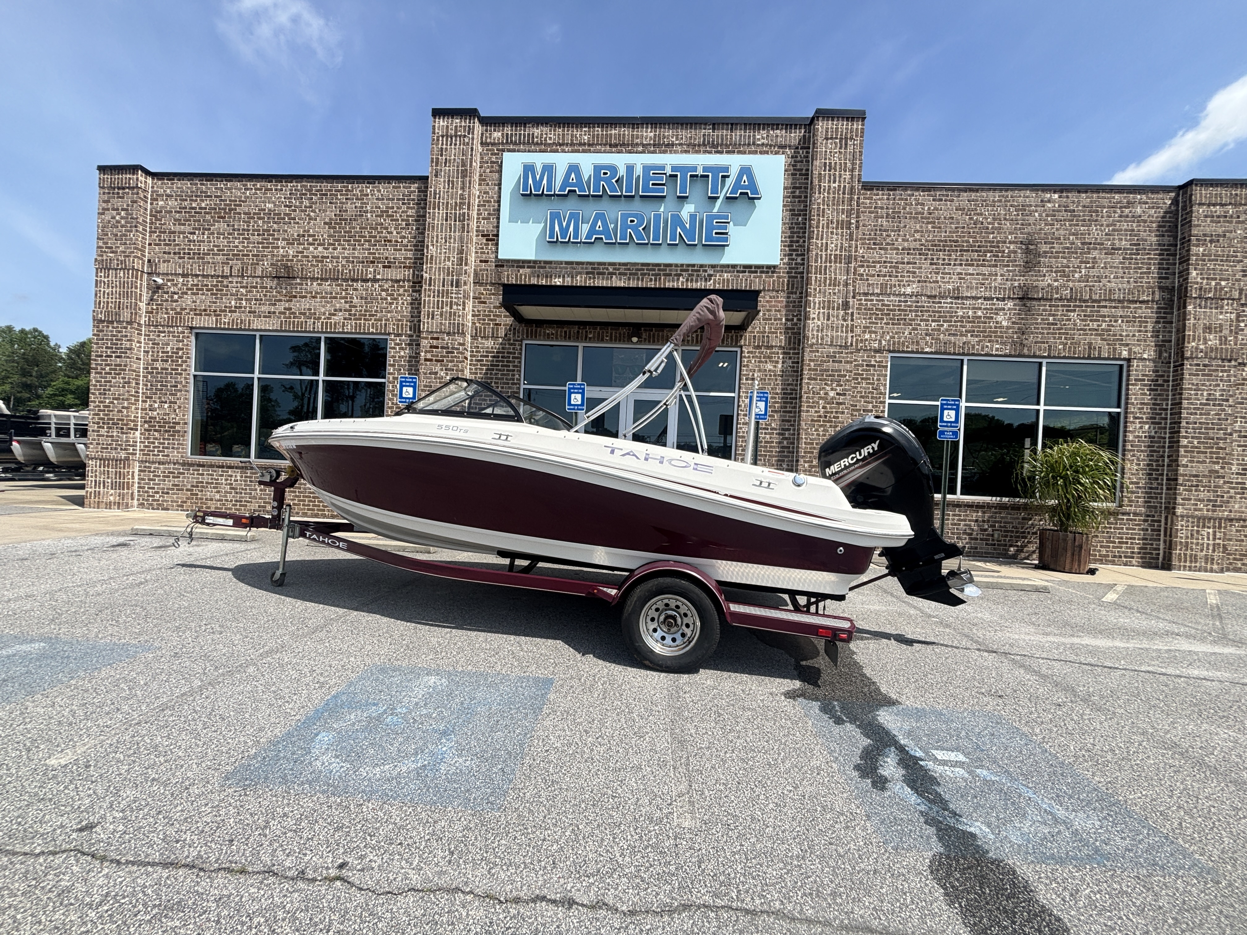 2016 Tahoe 550TS w/2016 Mercury 150XL - 150HP - 4 - Stroke Engine  in acworth GA