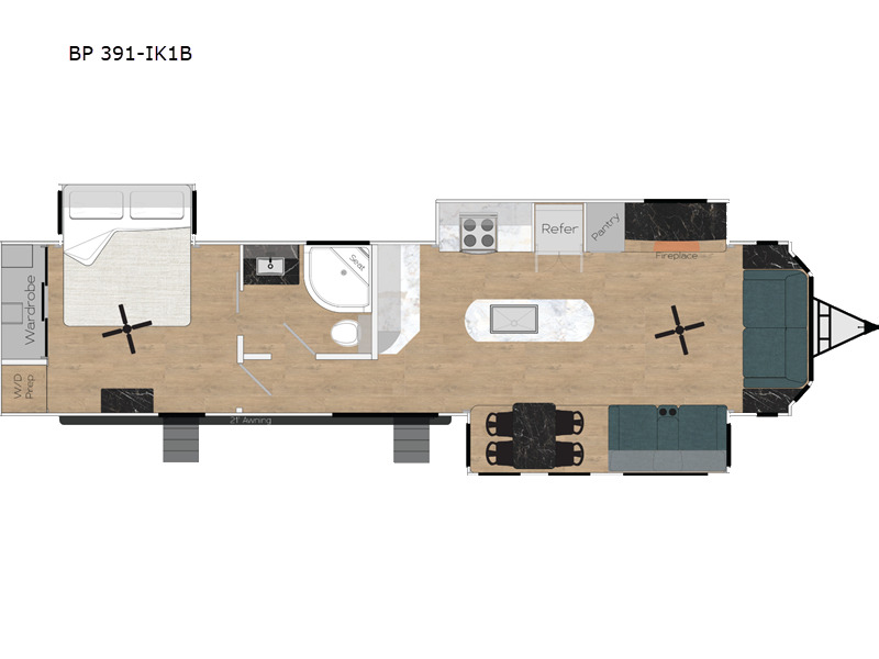 2026 Recreation By Design Baypoint BP 391-IK1B in rogers MN