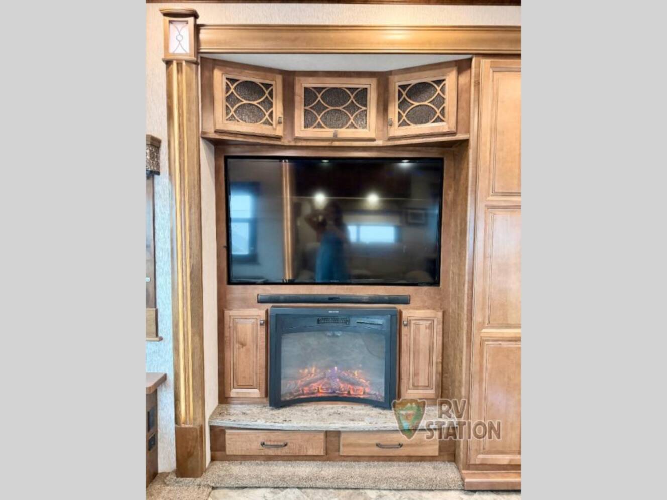 A photo of this 2018 Heartland Landmark 365 Newport