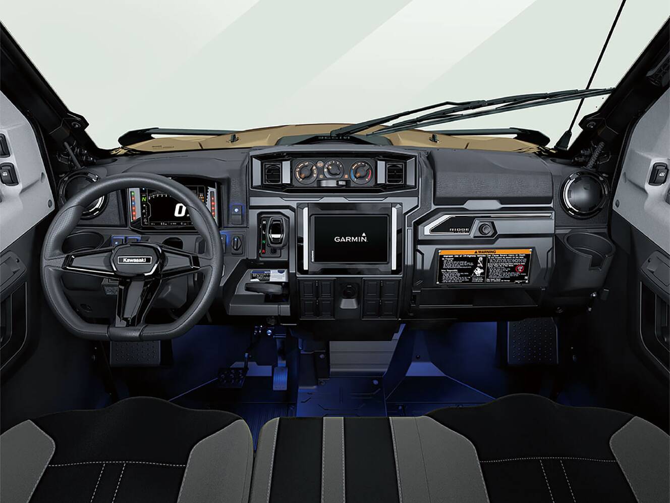 A photo of this 2025 Kawasaki RIDGE® Limited HVAC