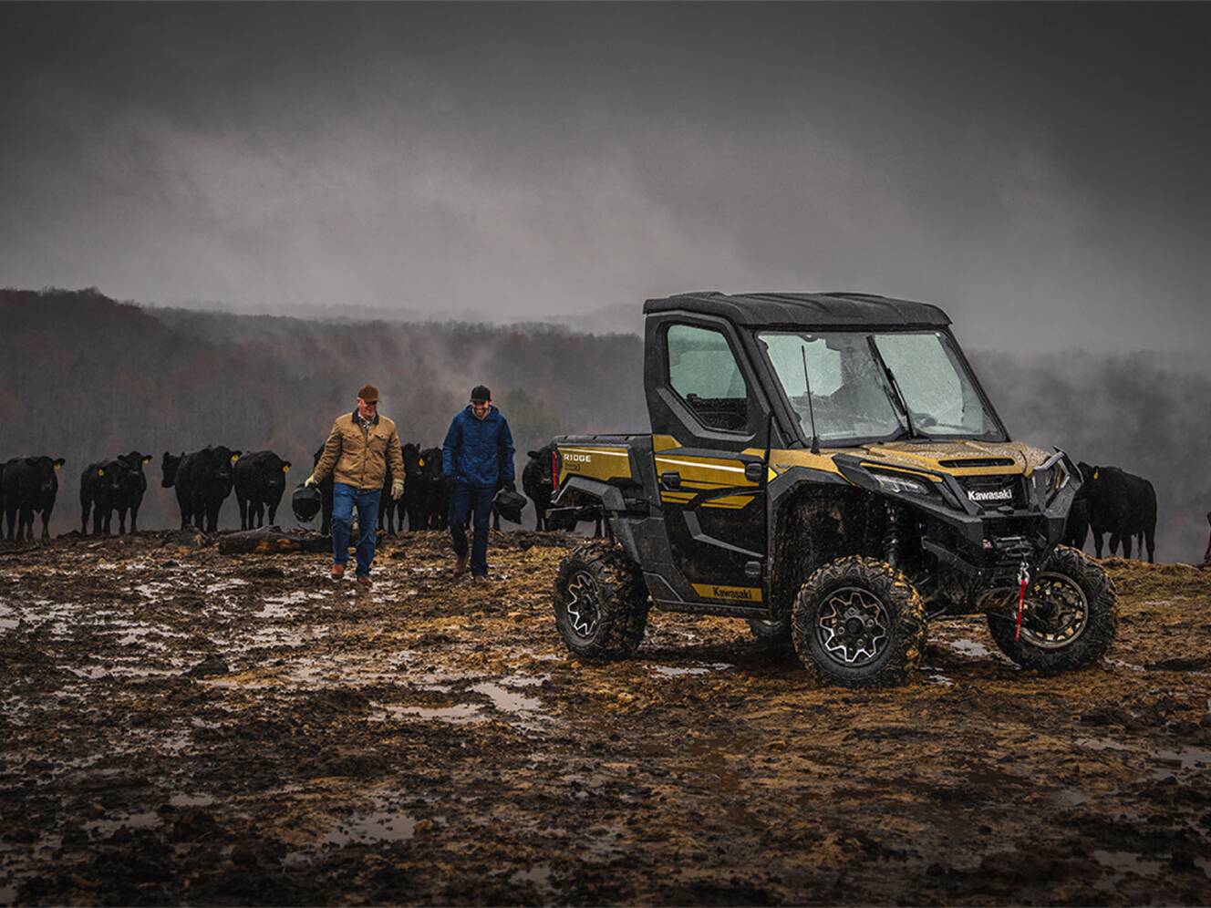 A photo of this 2025 Kawasaki RIDGE® Limited HVAC