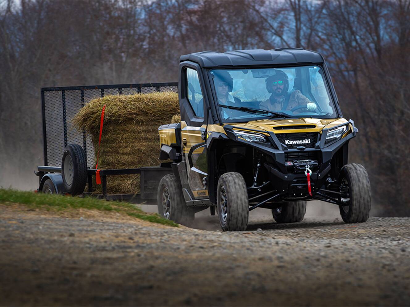 A photo of this 2025 Kawasaki RIDGE® Limited HVAC