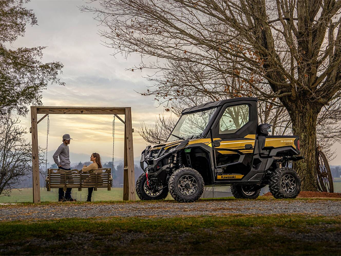 A photo of this 2025 Kawasaki RIDGE® Limited HVAC